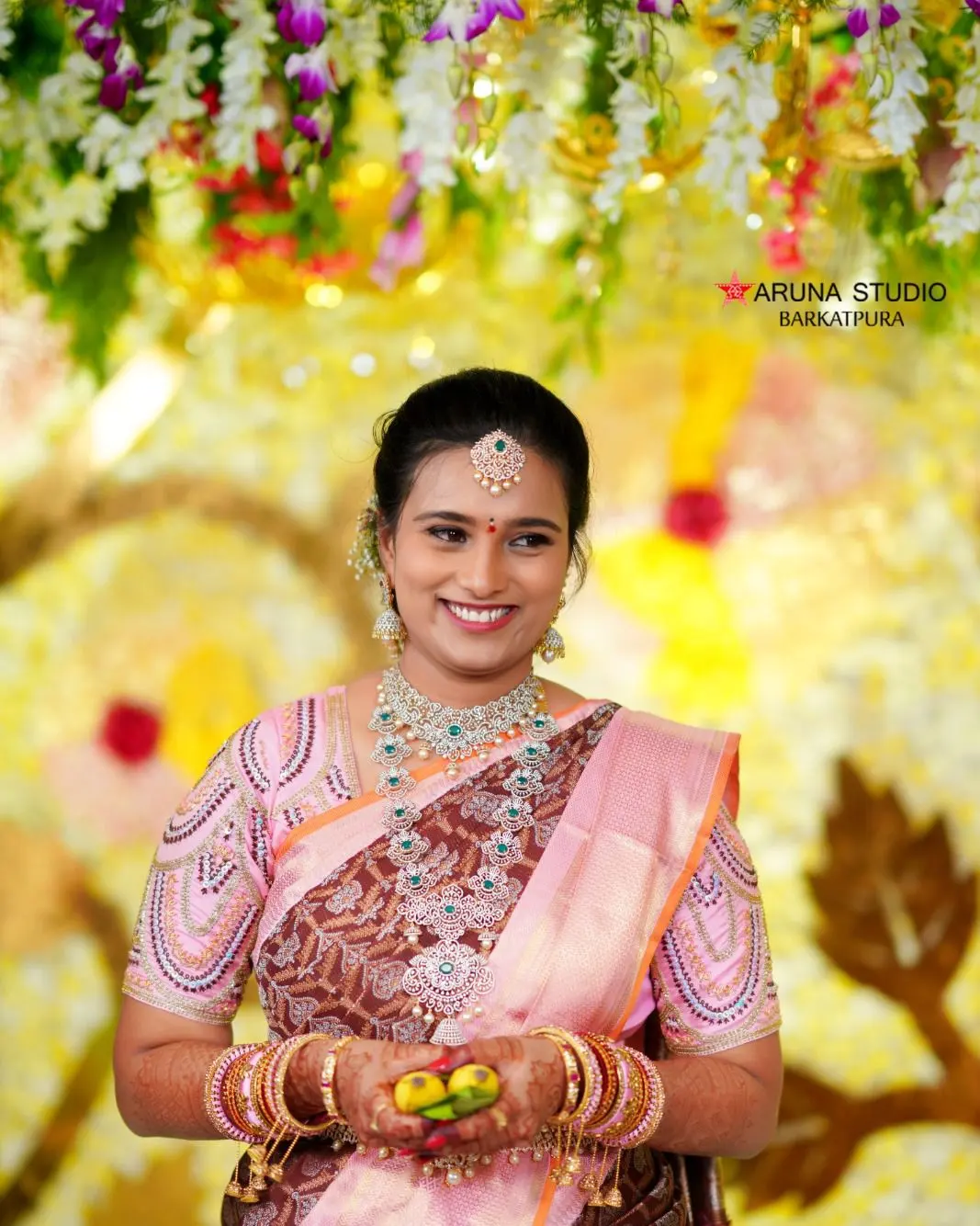 Bride makeup and bridal styling